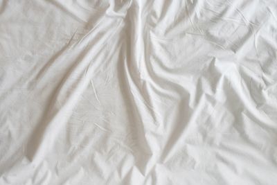 Clean bed sheets.