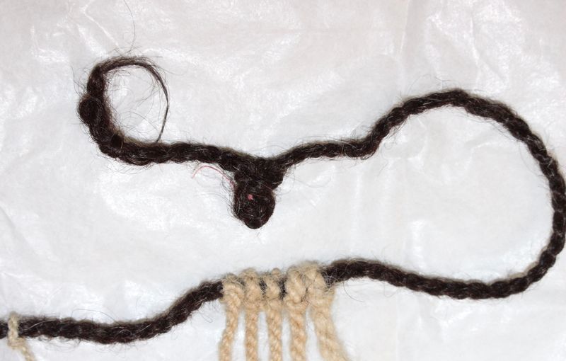 An Inca khipu from 1498 CE